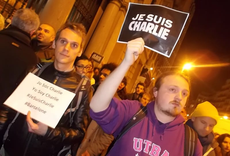 charlie hebdo barcelone consulat