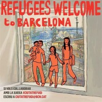 refugiés barcelone