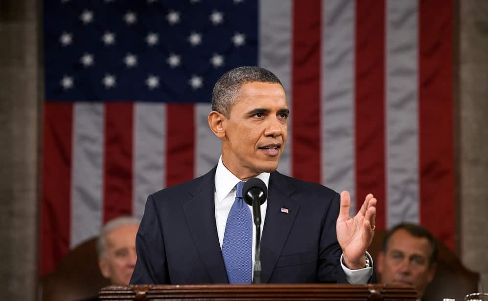 barack obama drapeau