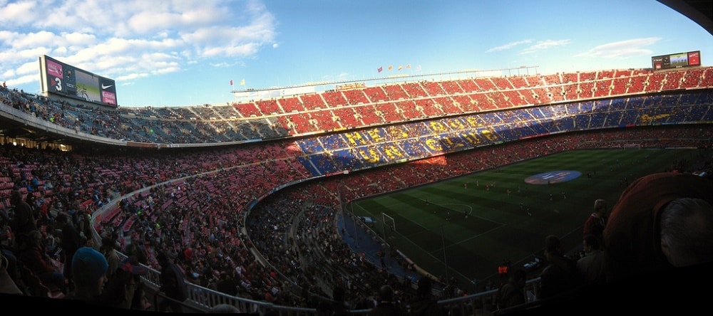 camp nou barcelone 2008