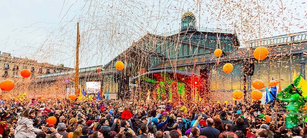 carnaval barcelone espagne