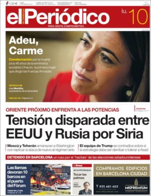 el periodico carme chacon