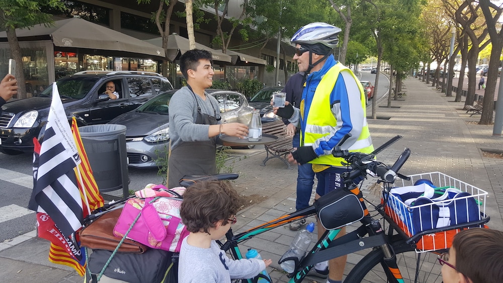 MARCEL LE DOUCHE ARRIVEE BARCELONE