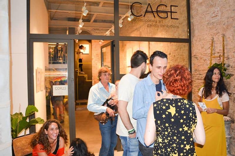 cage galerie art opt