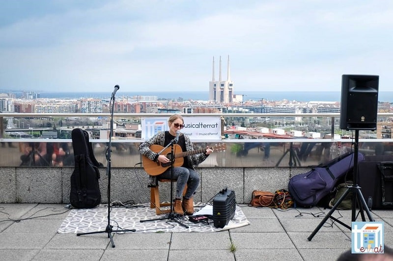 musique terrasse barcelone