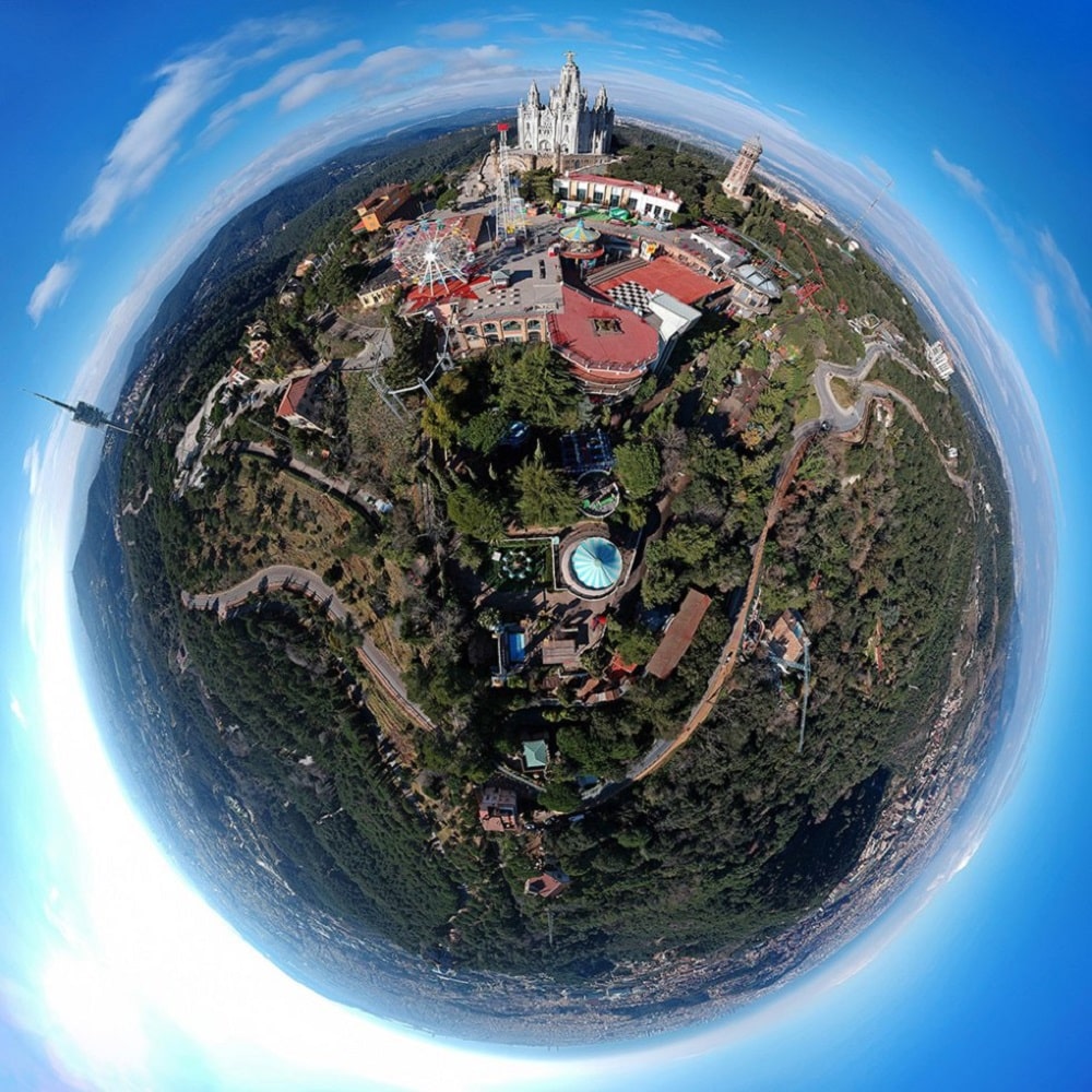 tour collserola drone