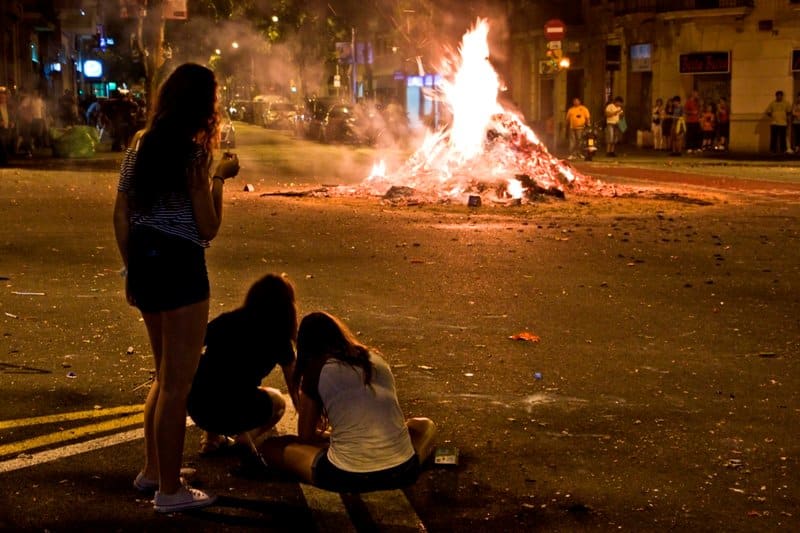 feu barcelone