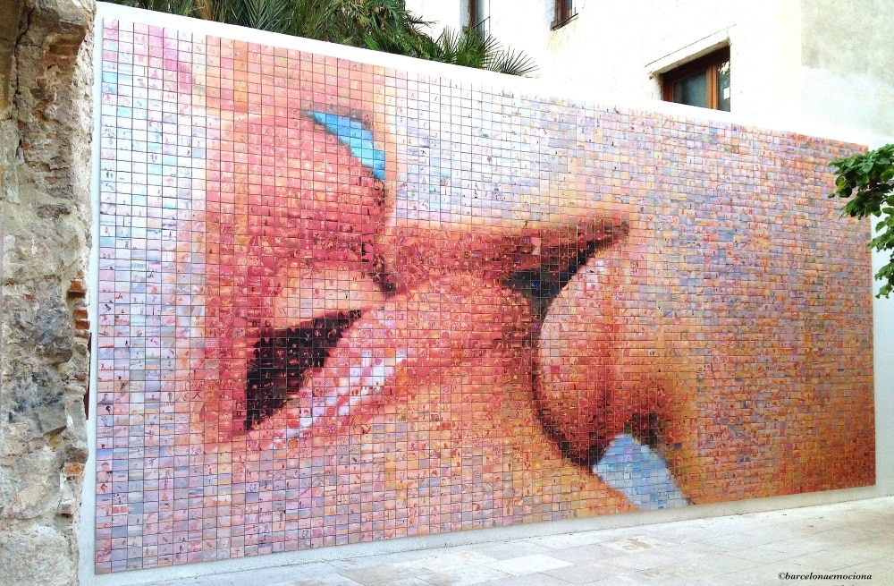 mur baisers