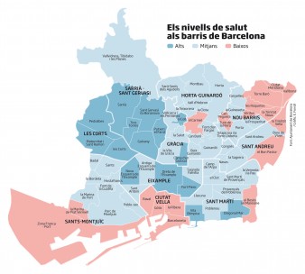 carte des quartiers les plus favorisés santé
