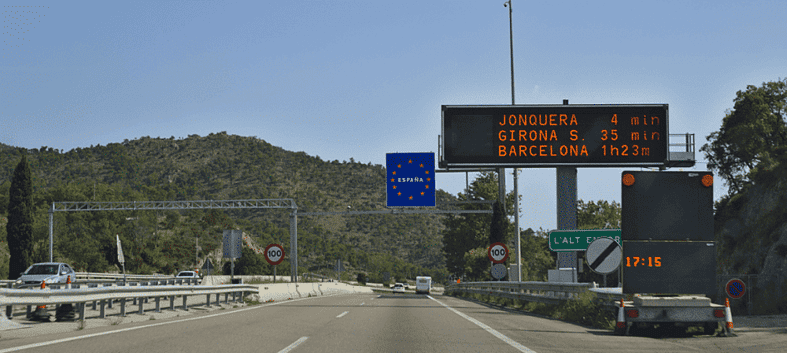 frontière france espagne