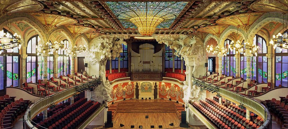 palau de la musica catalana inside concert hall opt