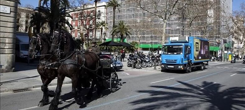 Les tours en calèche bientôt interdits à Barcelone 1 tour calèche