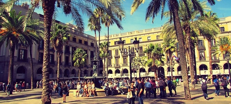 plaça reial