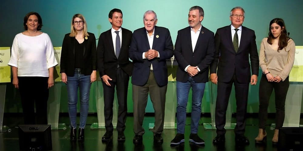 candidats municipales barcelone
