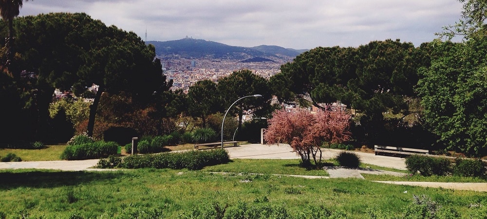 vue panoramique barcelone