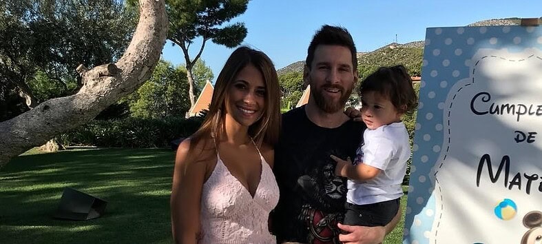 messi famille extérieur