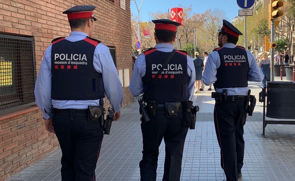 police barcelone
