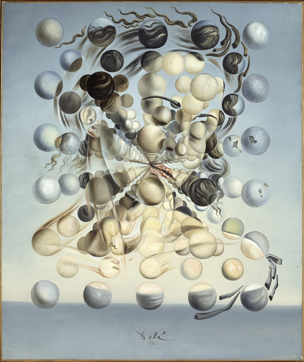 2.Salvador Dalí. Gala Placidia. Galatea de les esferes. 1952