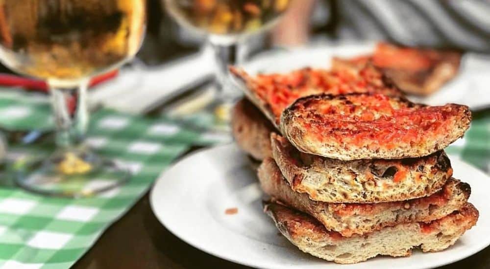 pan con tomate