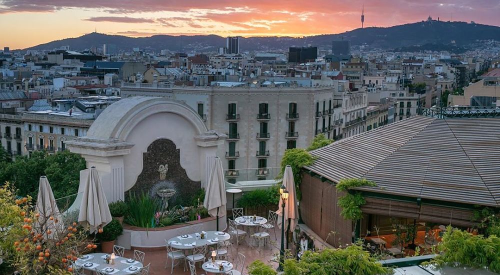 el palace semaine des terrasses Barcelona