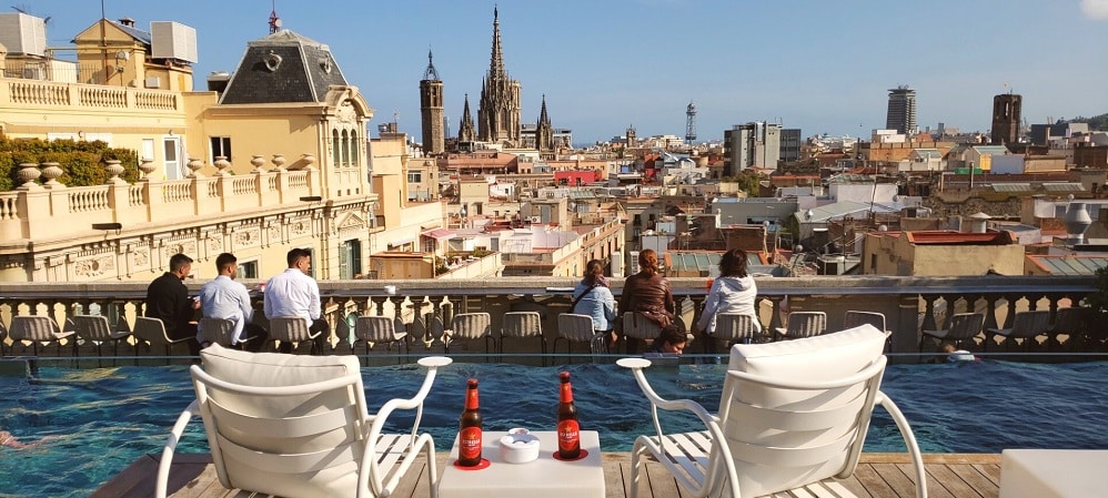 rooftops de Barcelone