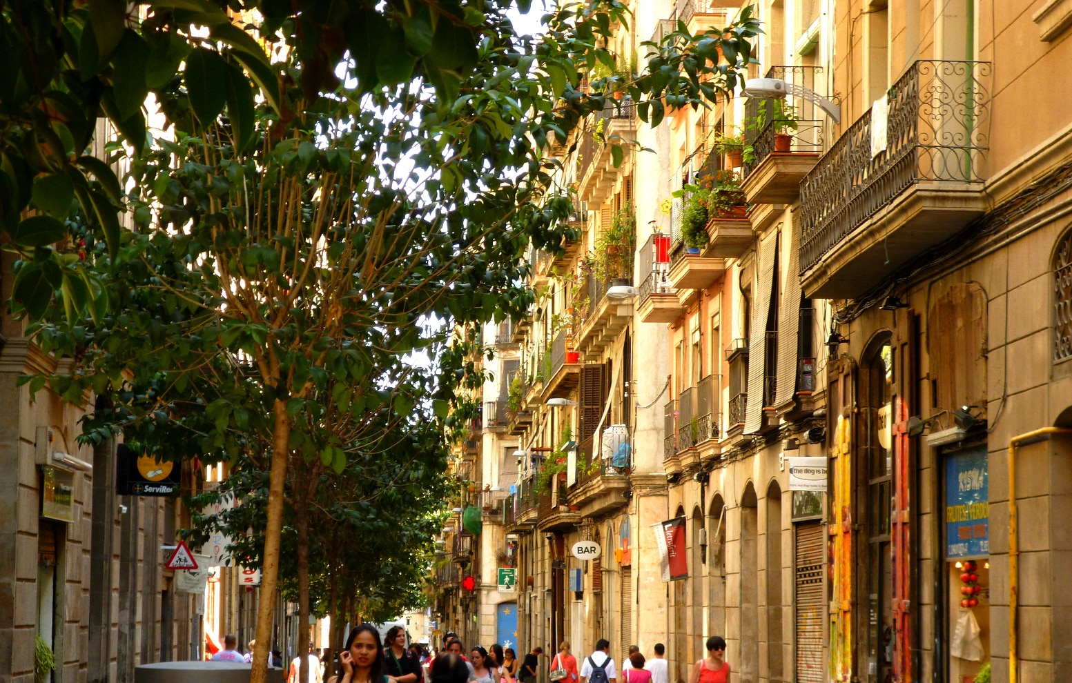 raval quartier barcelone