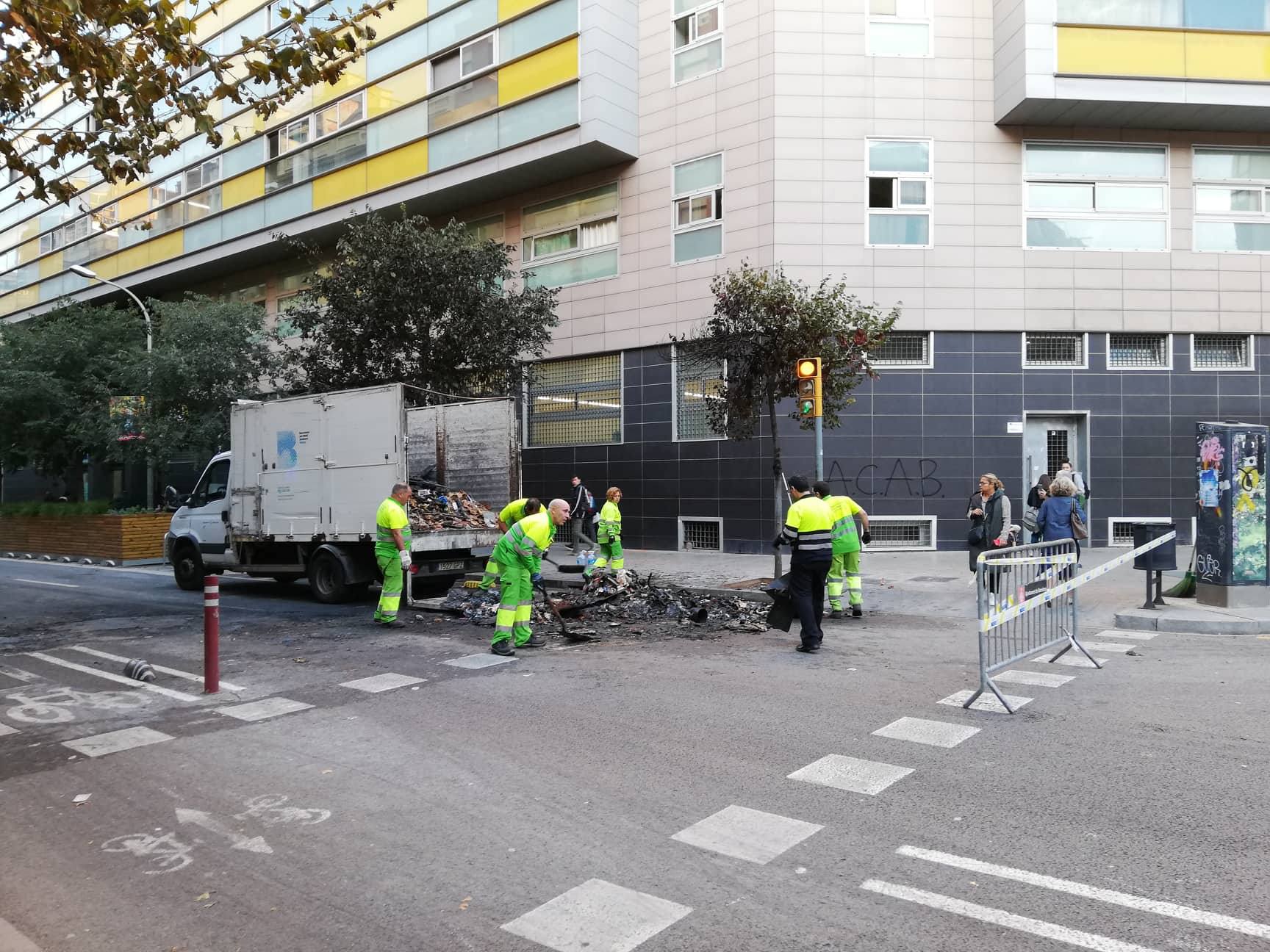 barcelone manifestation