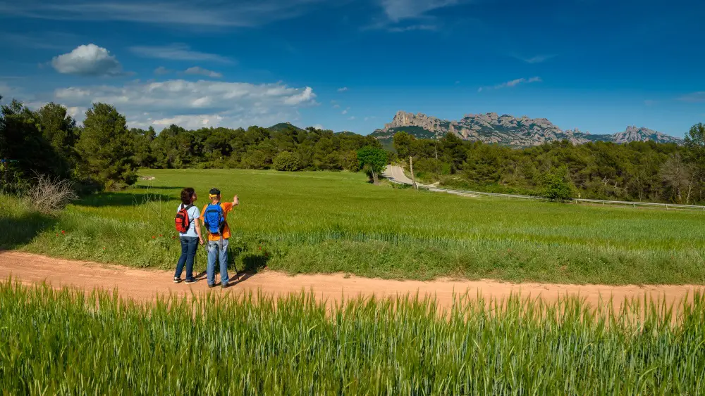 El Bruc Anoia St Pau Guàrdia Montserrat Rutes Senderisme Ignasià