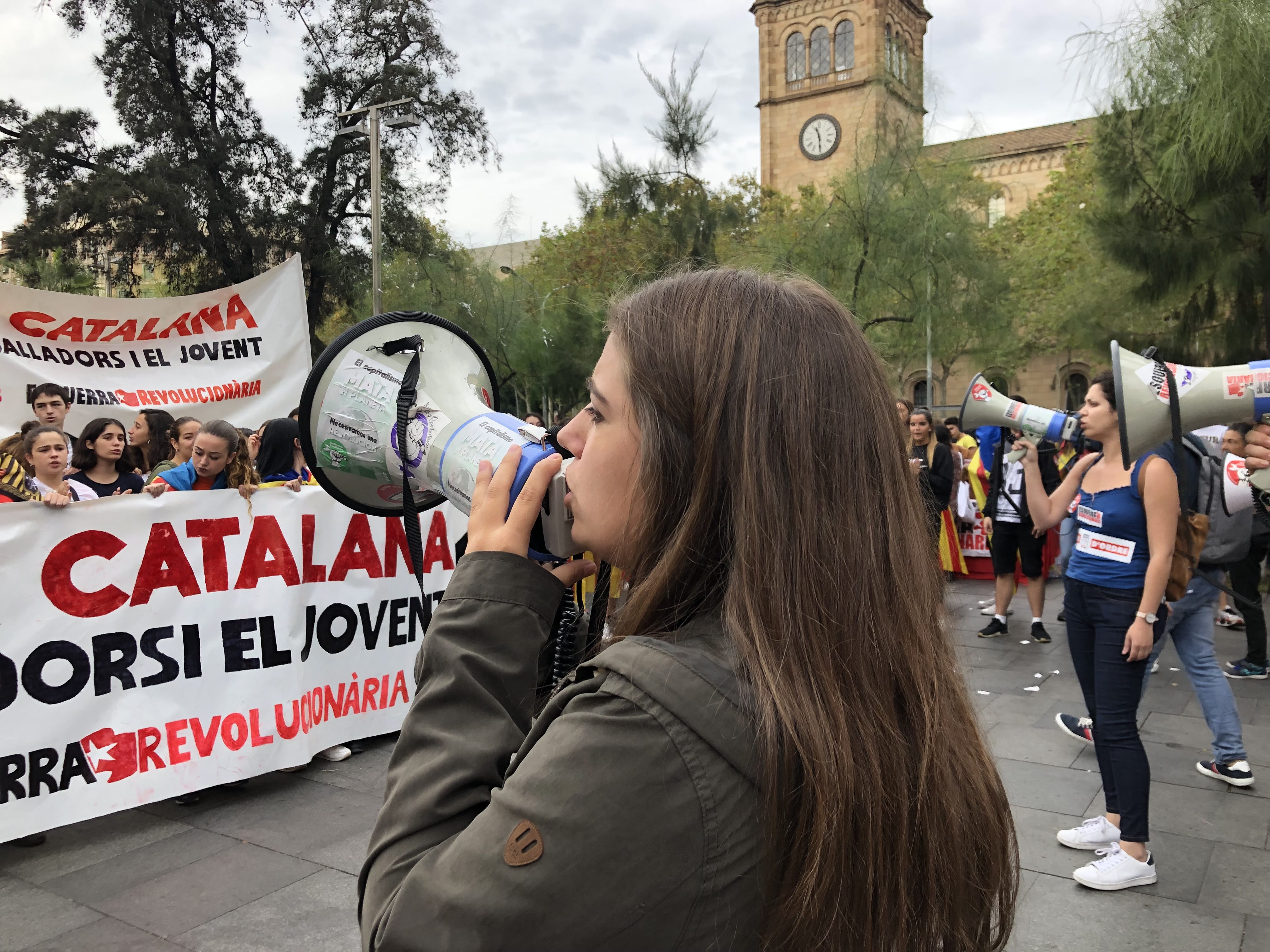 Manifestation Barcelone