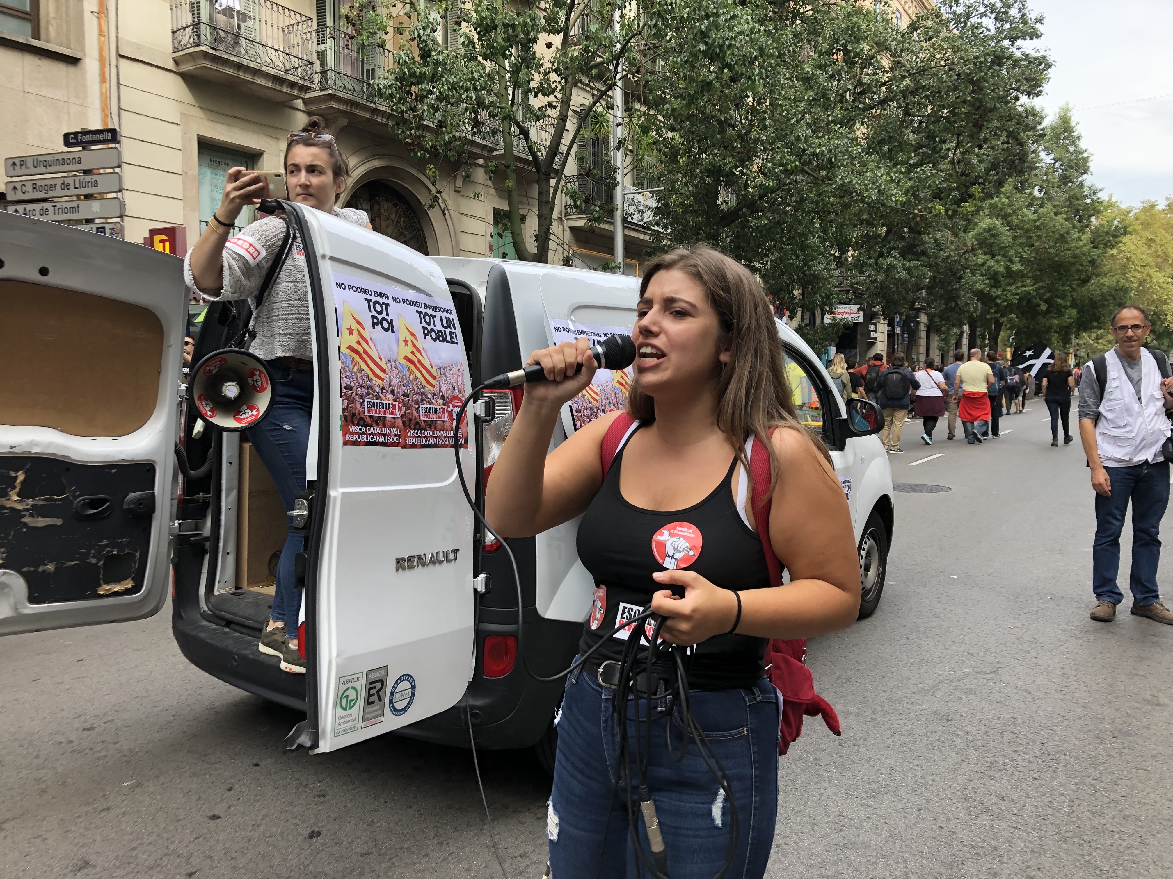 Manifestation Barcelone