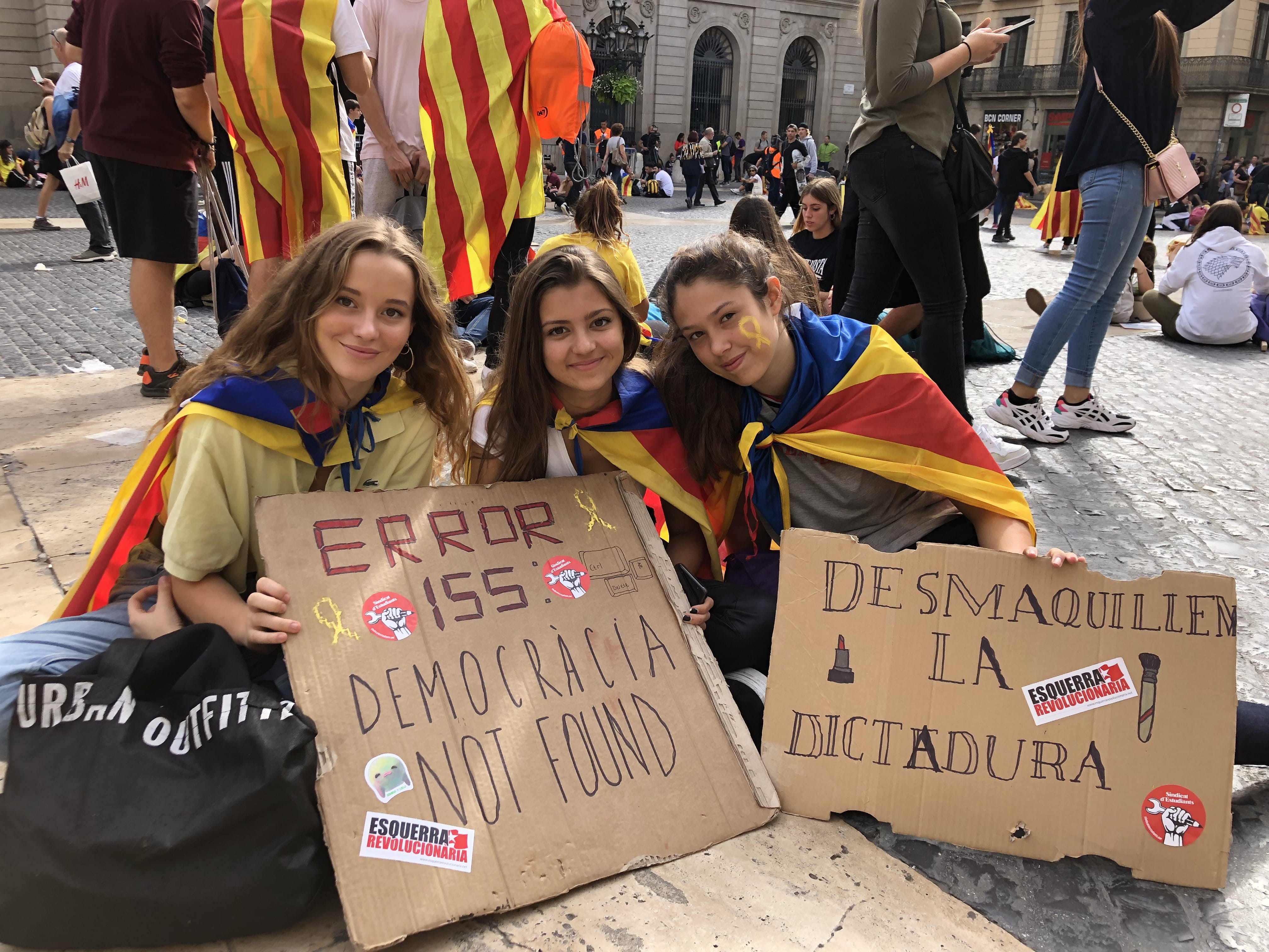 Manifestation Barcelone