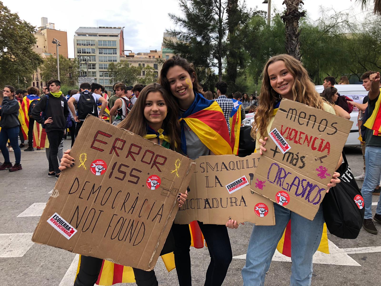 indépendance manifestation catalogne