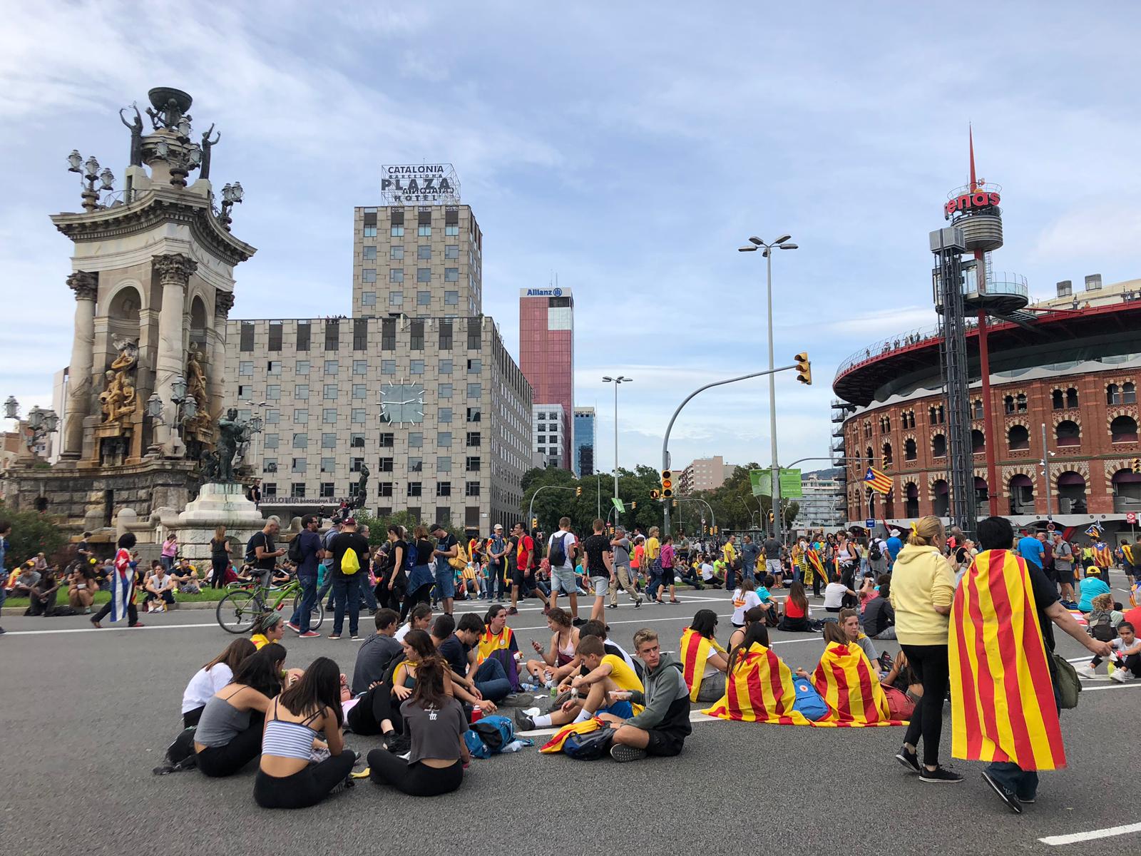 manifestation indépendantiste barcelone