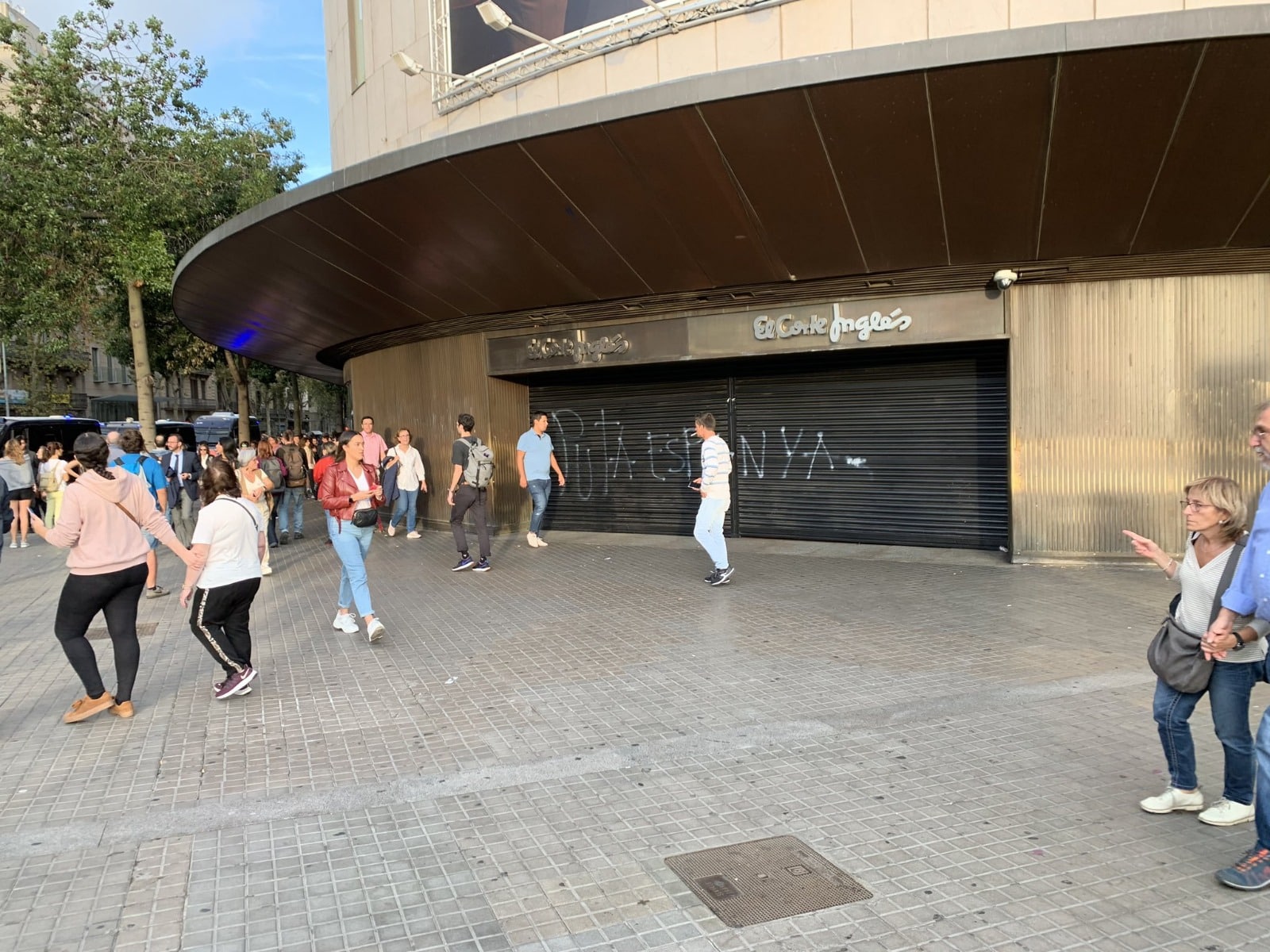 manifestation barcelone