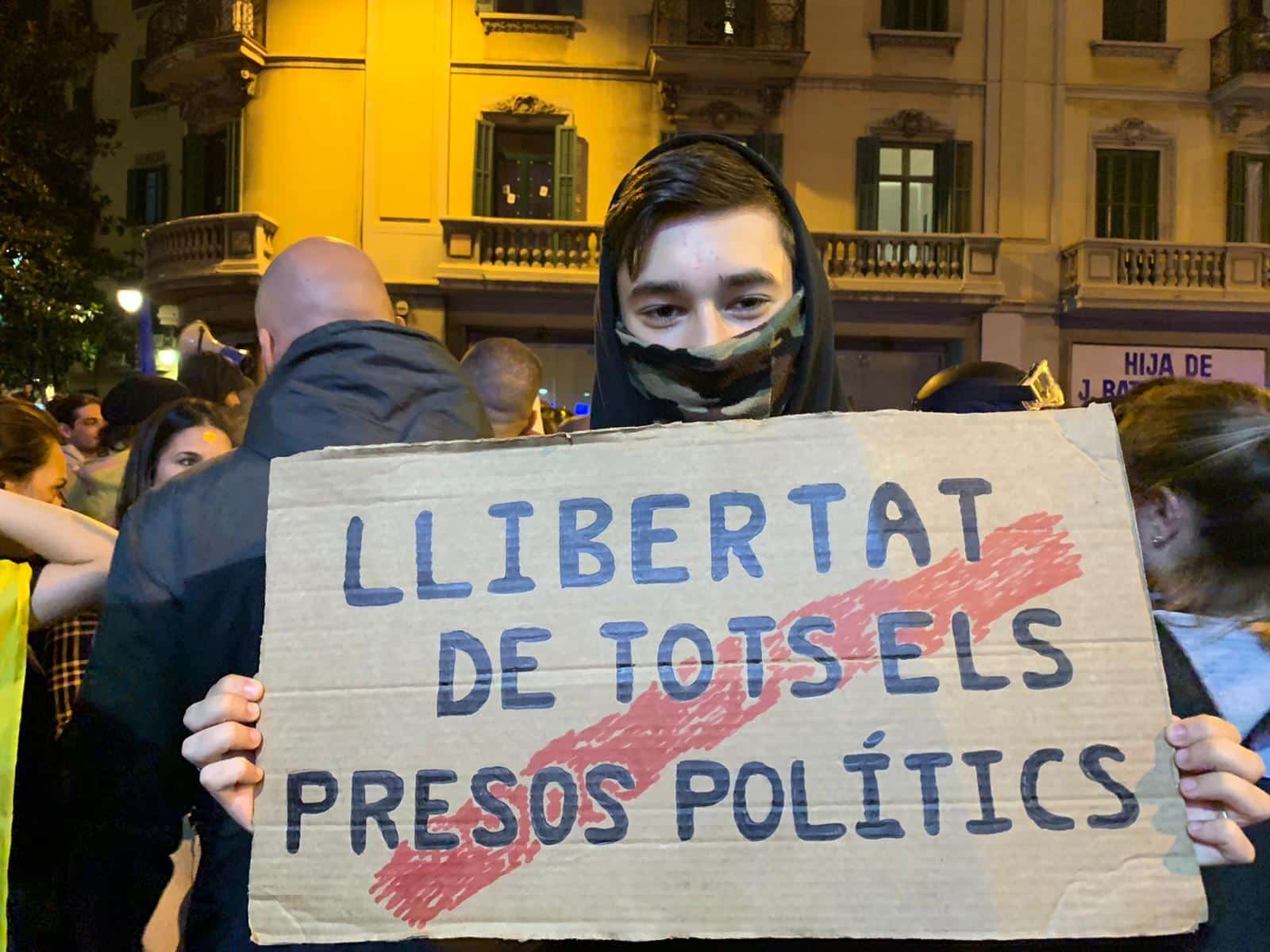 barcelone manifestation