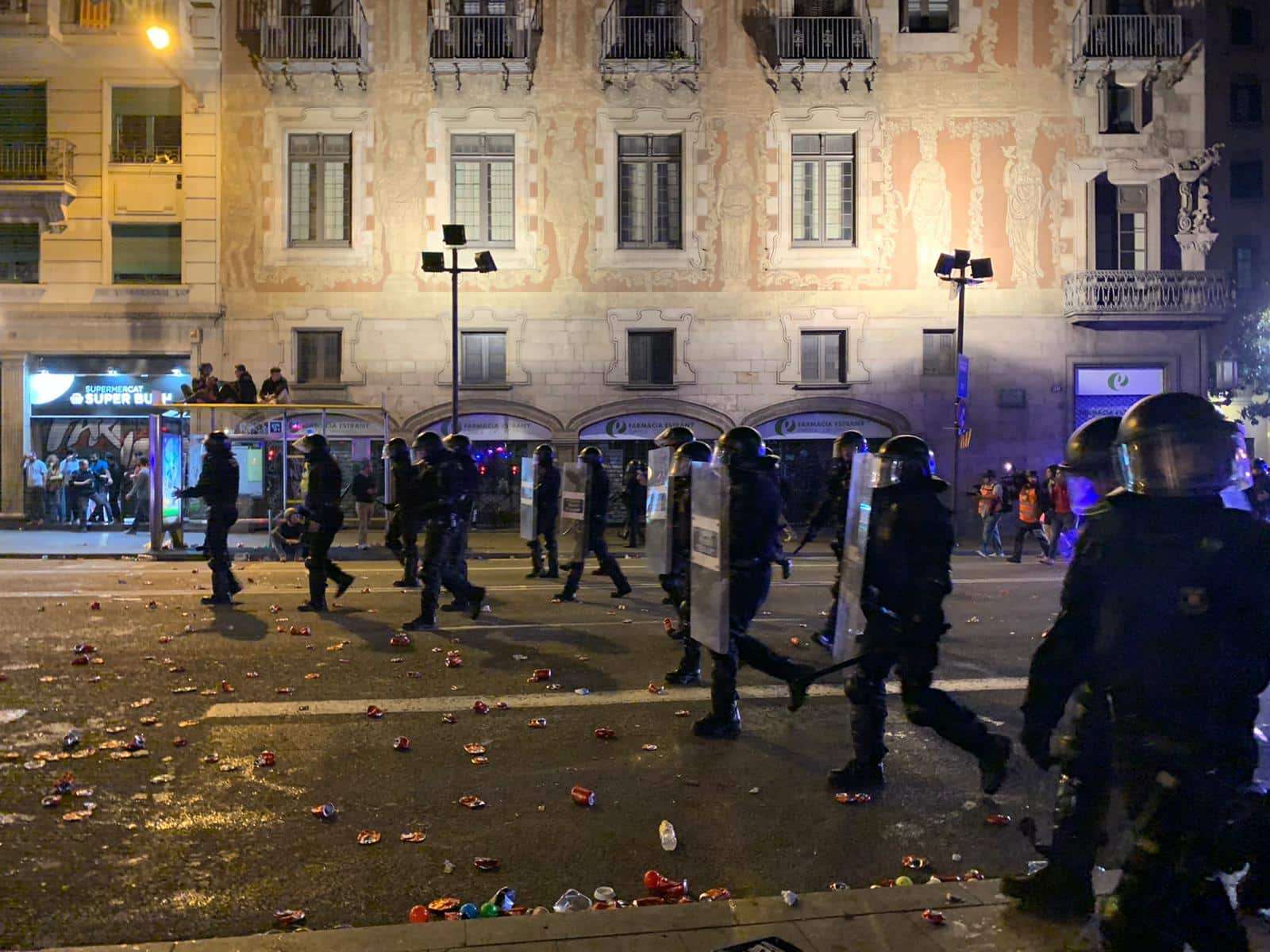 manifestation barcelone