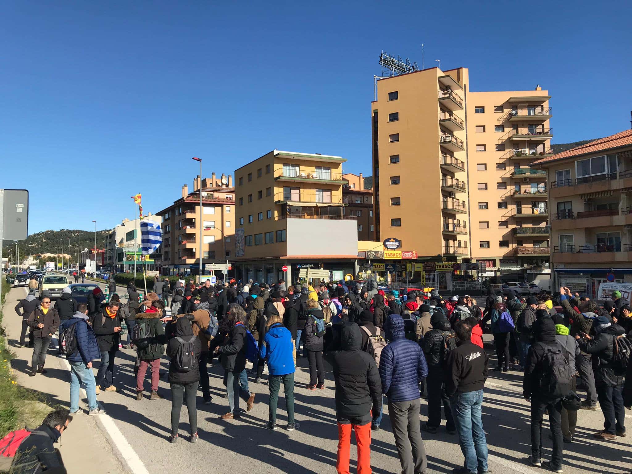 blocage indépendantiste jonquera 