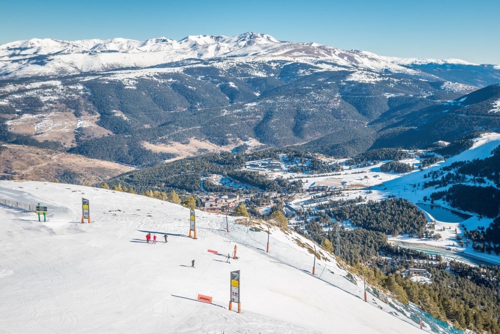 ski en Catalogne