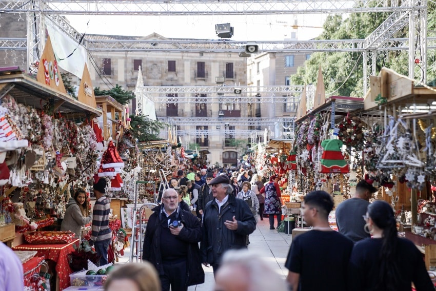 fêter noël à barcelone