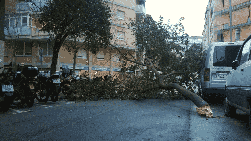 orage barcelone