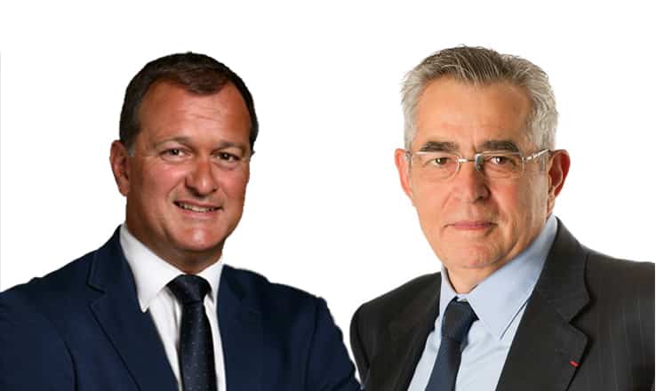 Louis Aliot et Jean-Marc Pujol