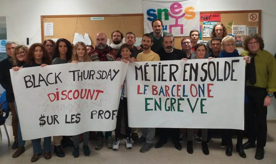 grève lycée français barcelone lycée français barcelone