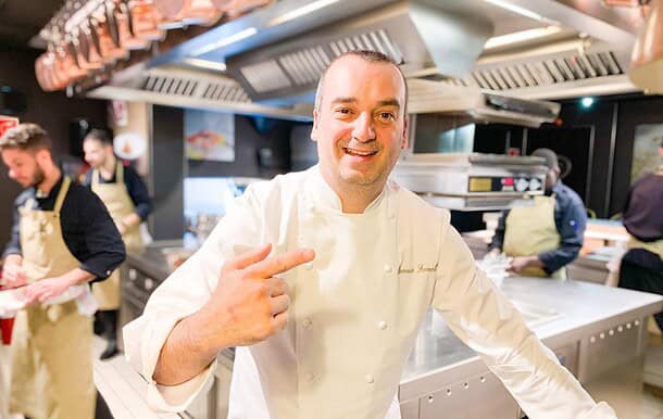 Le chef étoilé Romain Fornell soutient Manuel Valls 2 restaurant caelis barcelone
