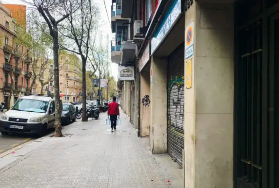 solidarité barcelone coronavirus
