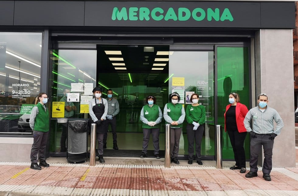 supermarché barcelone coronavirus