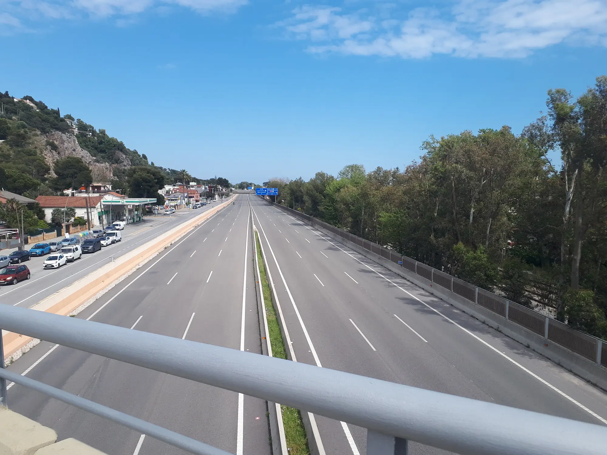 Confinement Barcelone: l'album photo des lecteurs 27 Les routes désertes Amina Boher
