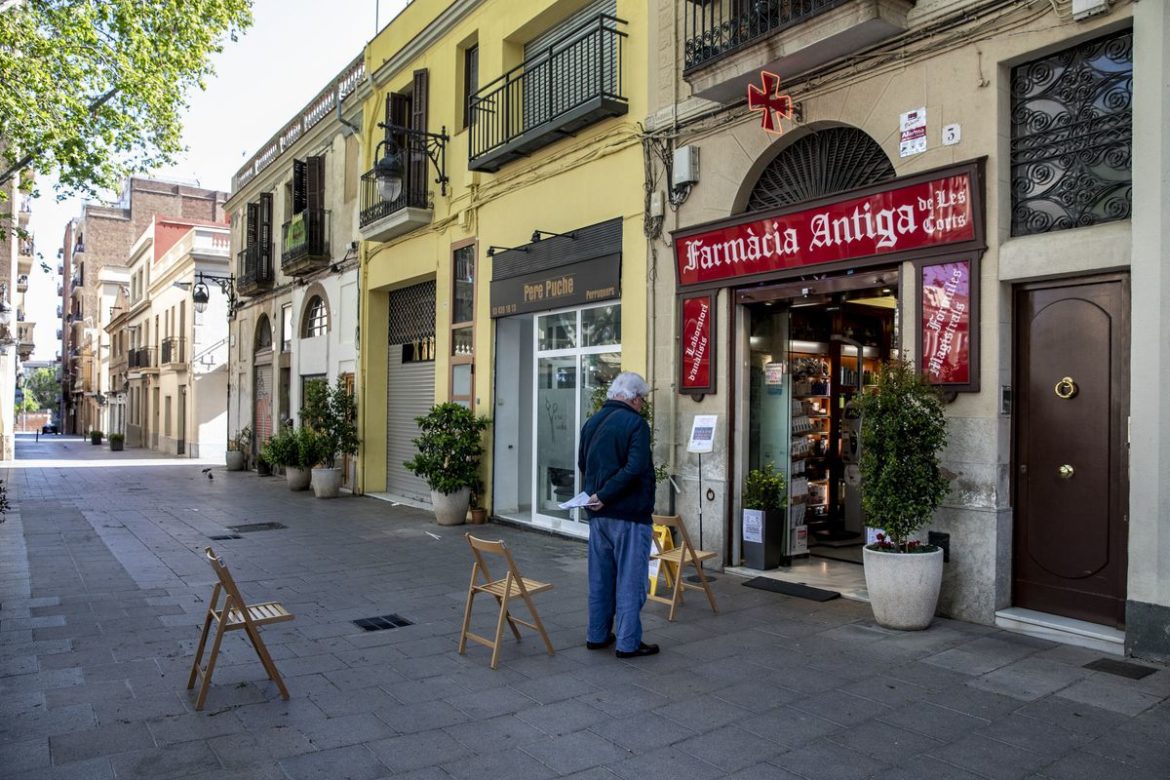 pharmacie Coronavirus Barcelone