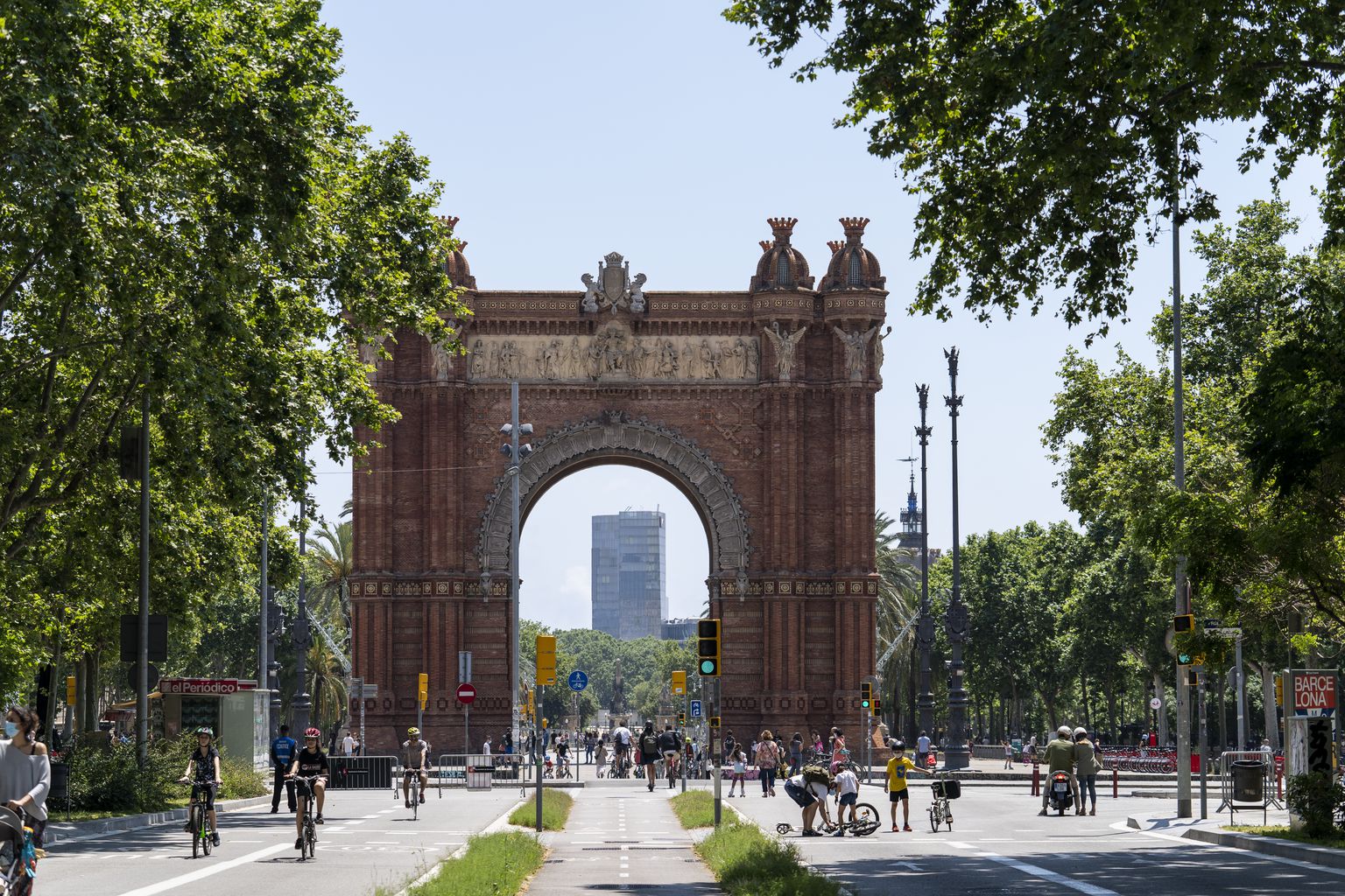 Barcelone sans voiture