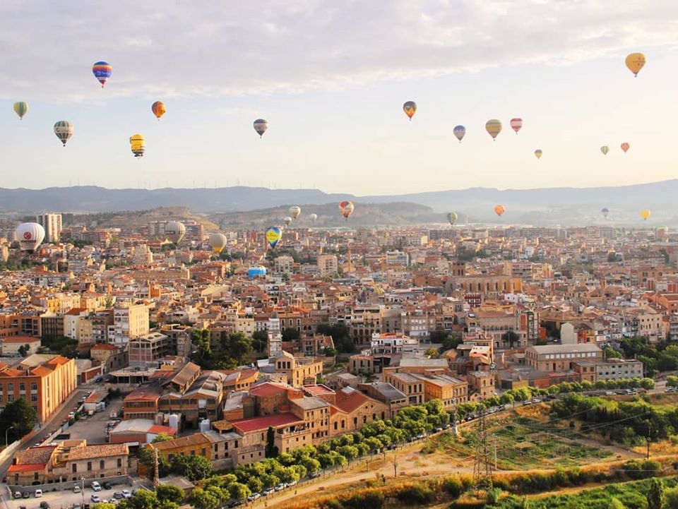 montgolfières catalogne festival