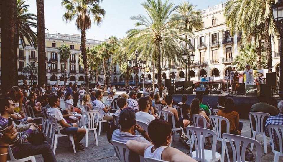 placa reial barcelone concert